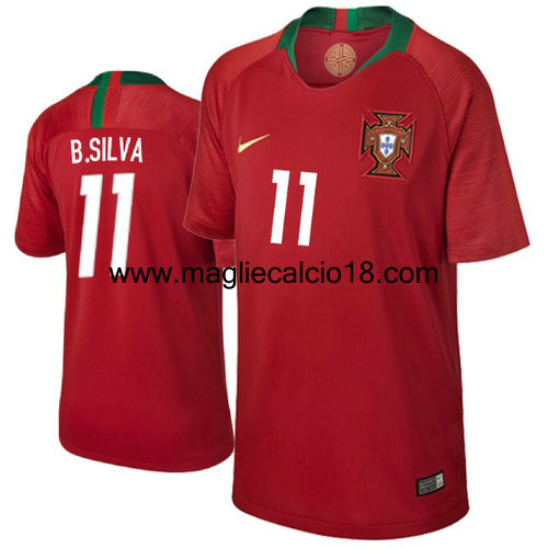 prima divisa maglia nazionale portogallo B.Silva 2018/2019